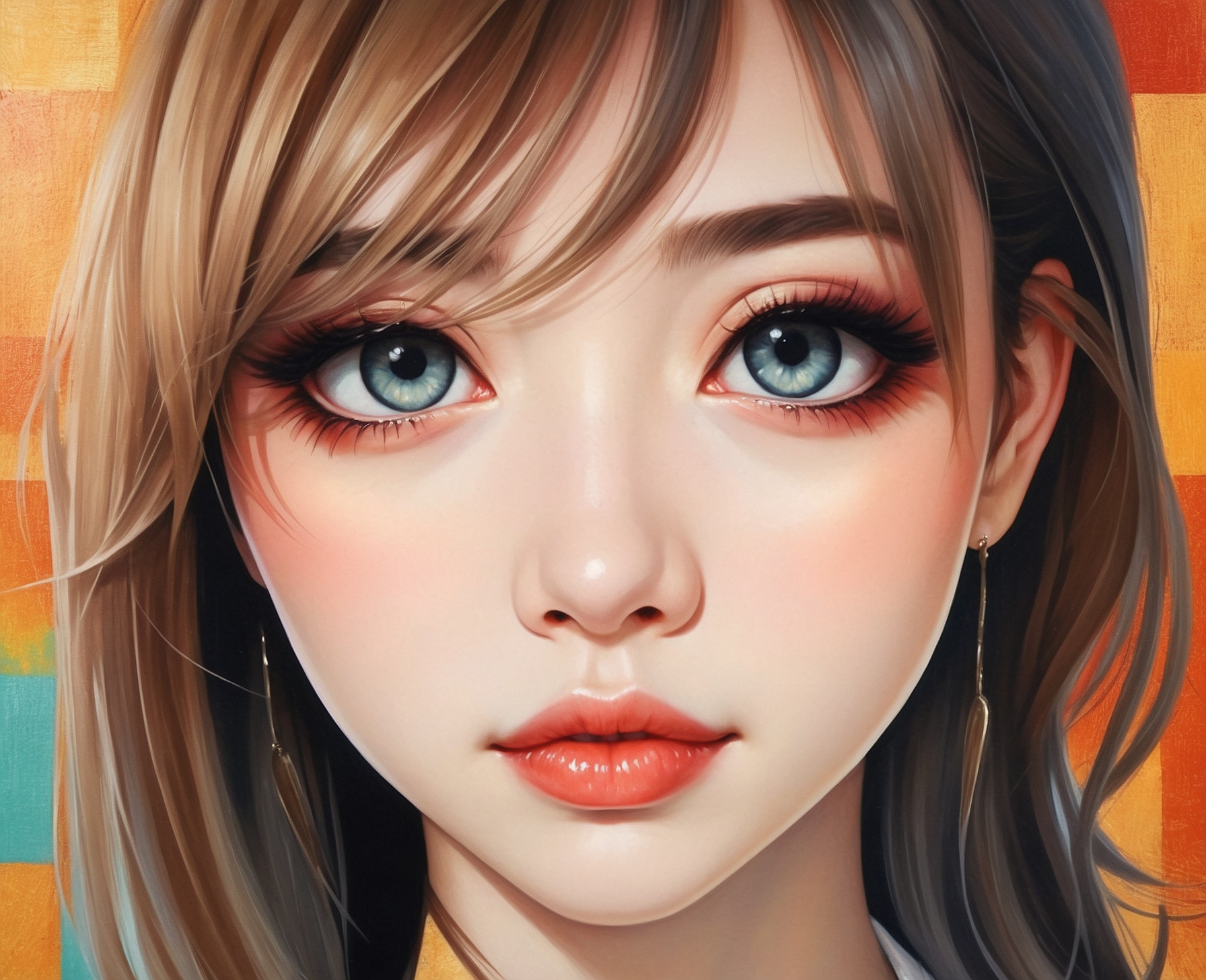 Cuadro Pintado Anime Realista - Imagen 3