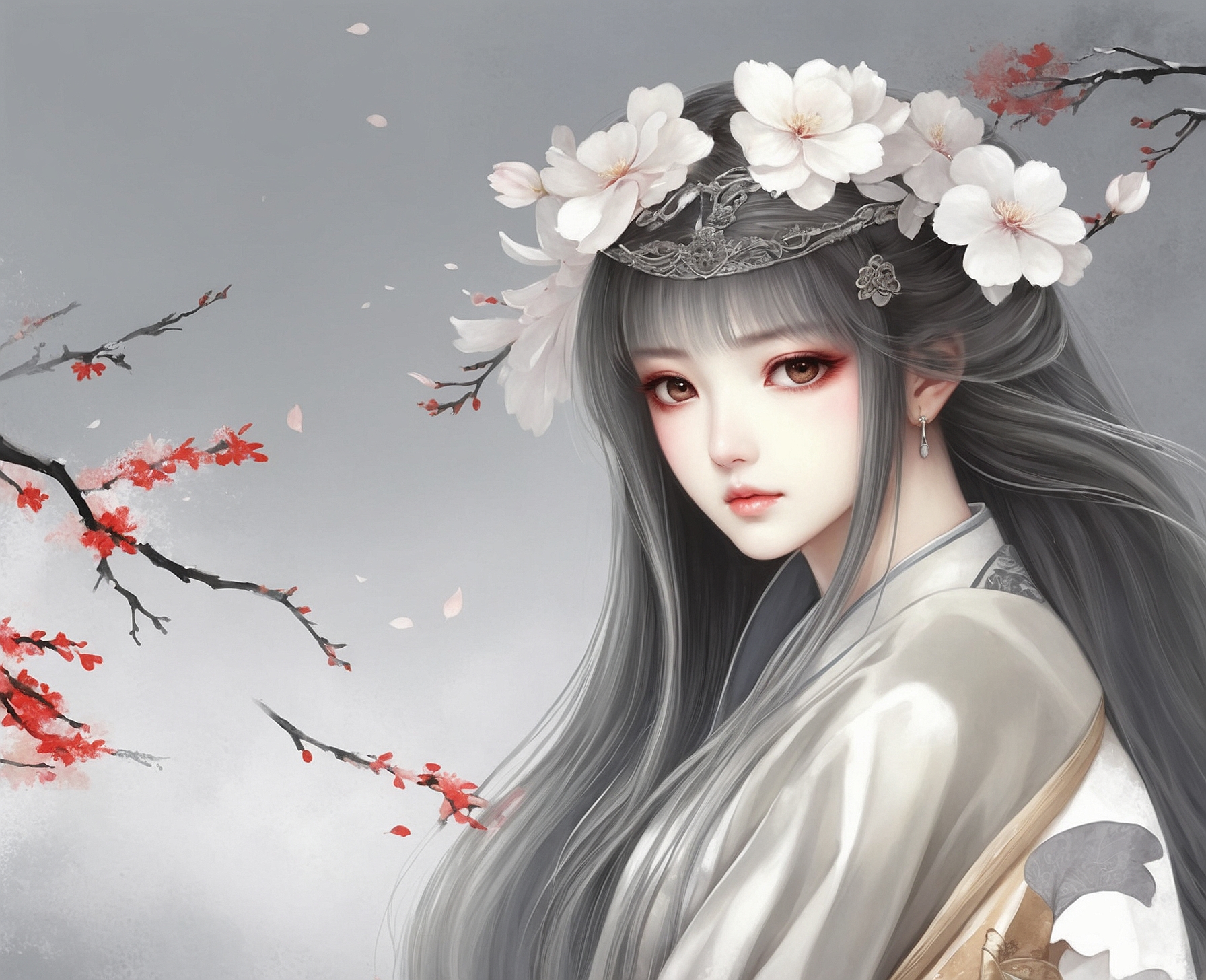 Cuadro Pintado Anime Realista - Imagen 2