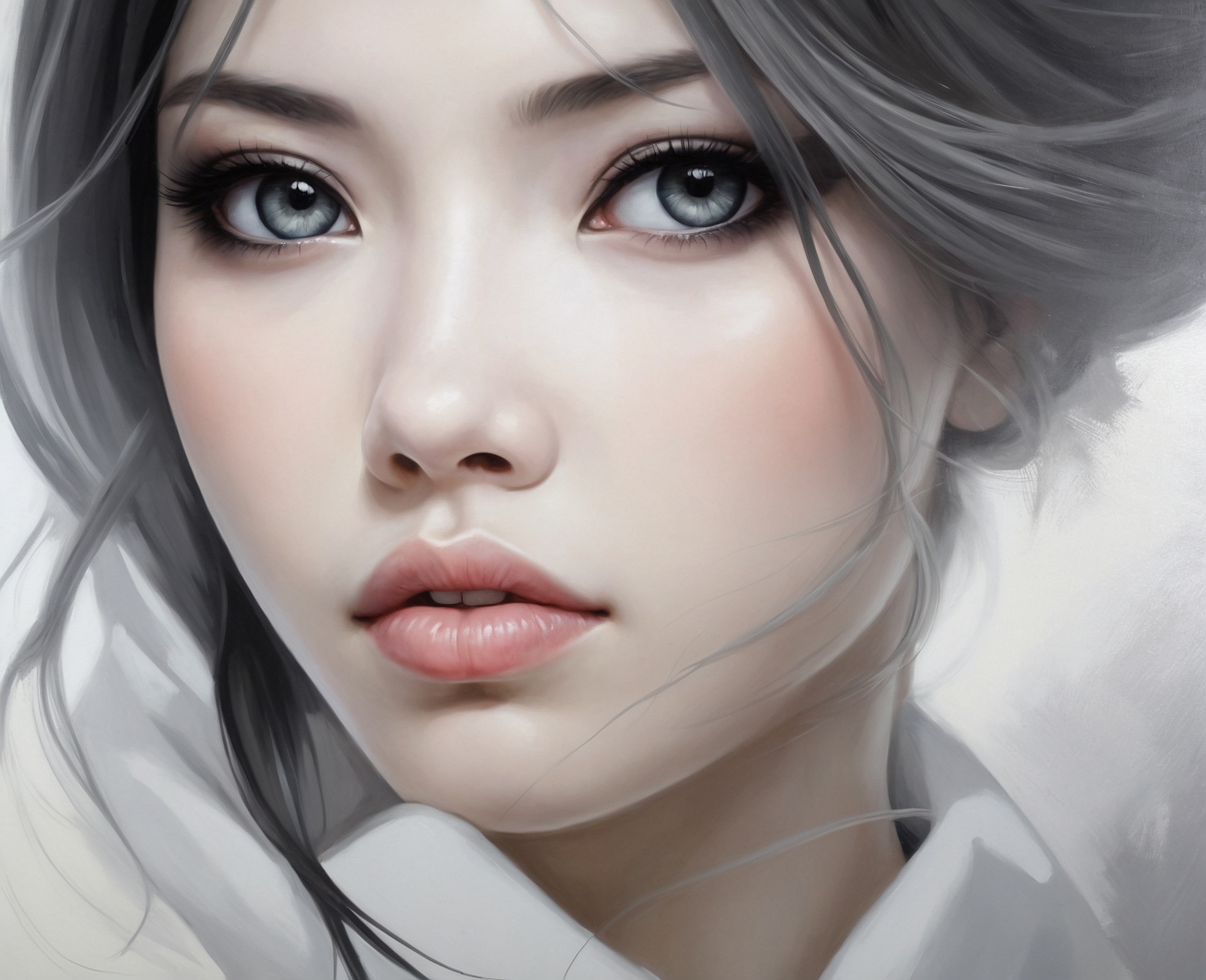 Cuadro Pintado Anime Realista - Imagen 3
