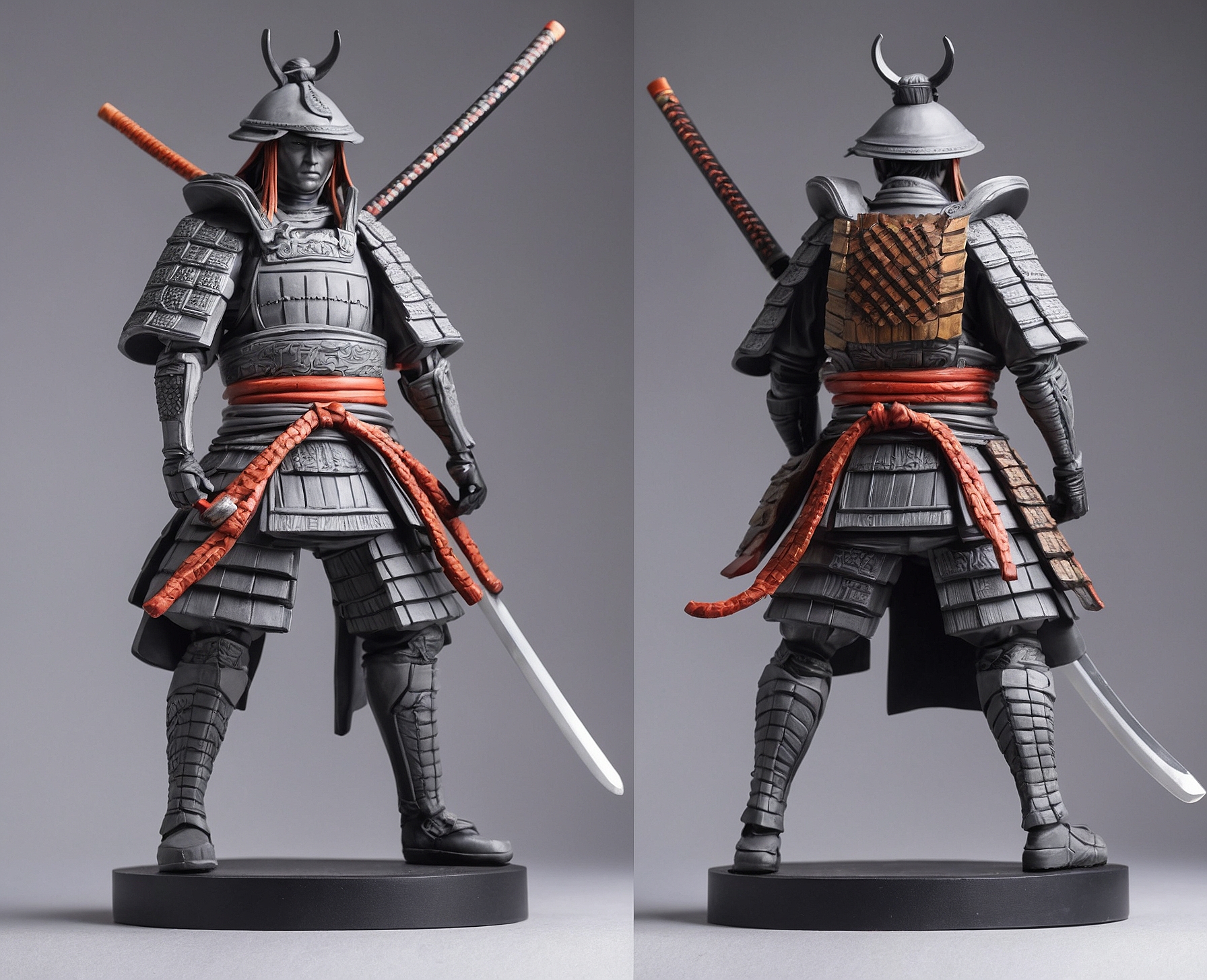 Figura Realista Samurai Anime - Imagen 2