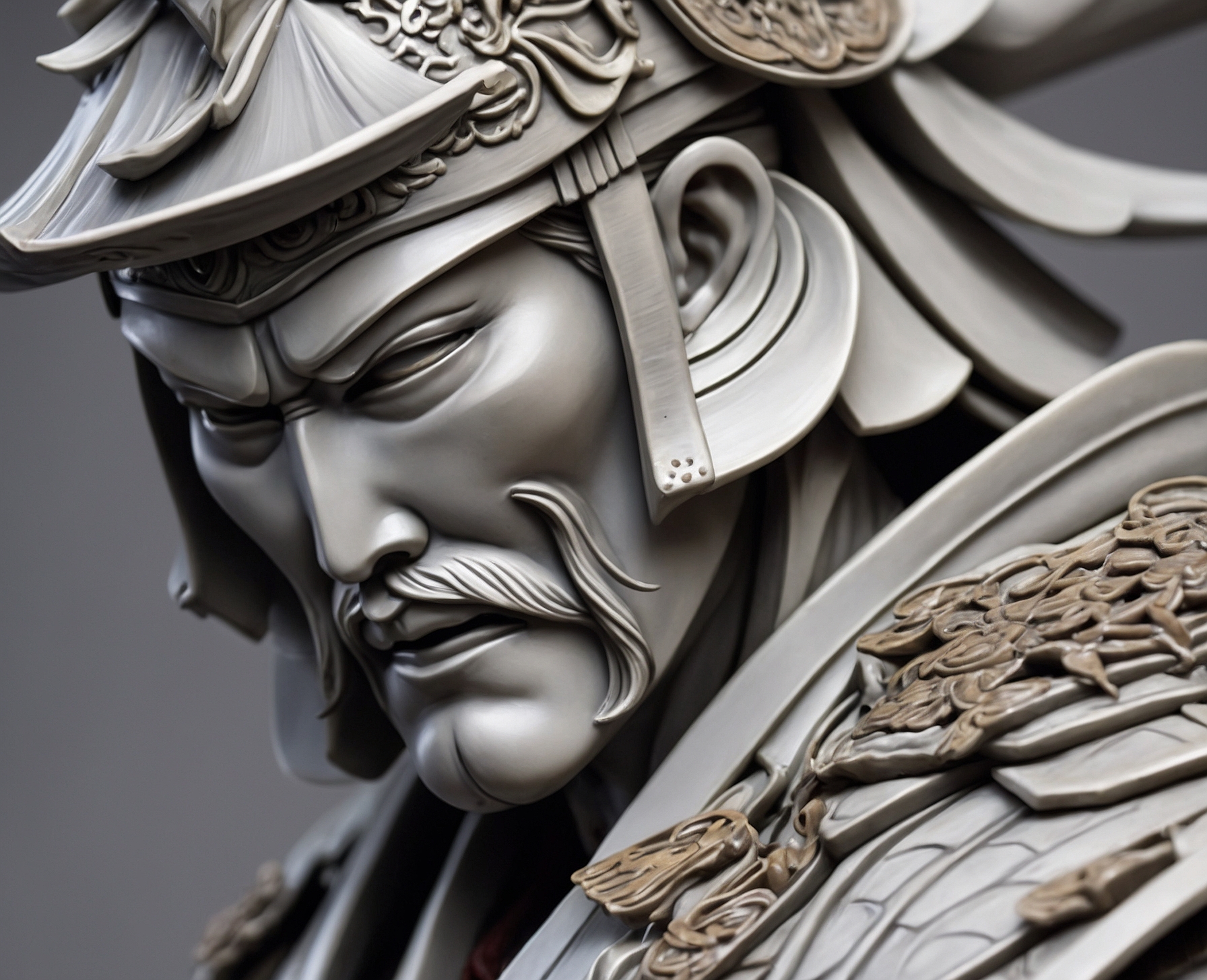Figura Realista Samurai Anime - Imagen 3