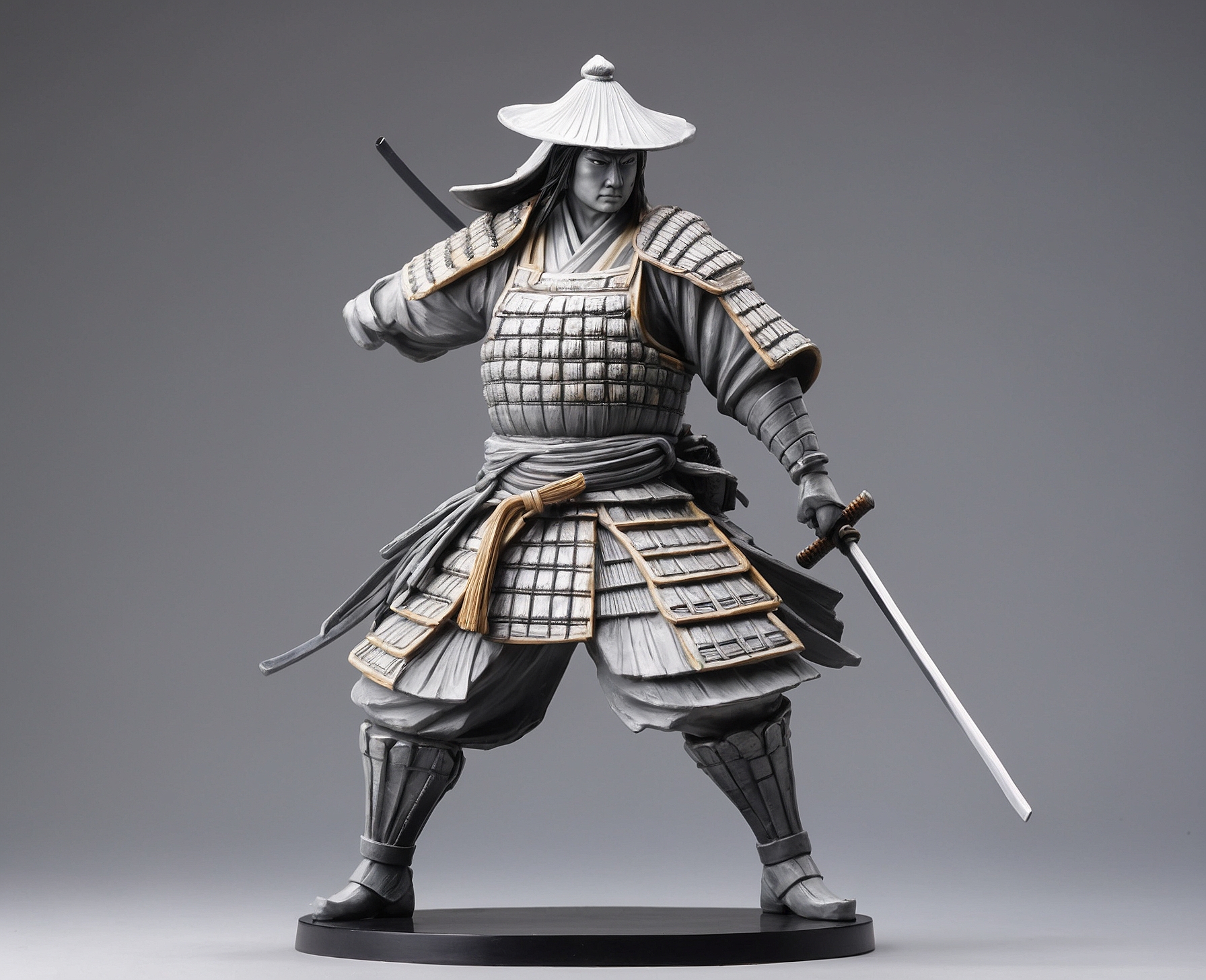 Figura Realista Samurai Anime - Imagen 2