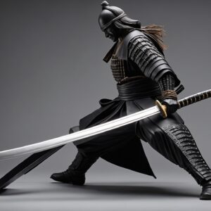 Figura Realista Samurai en Batalla