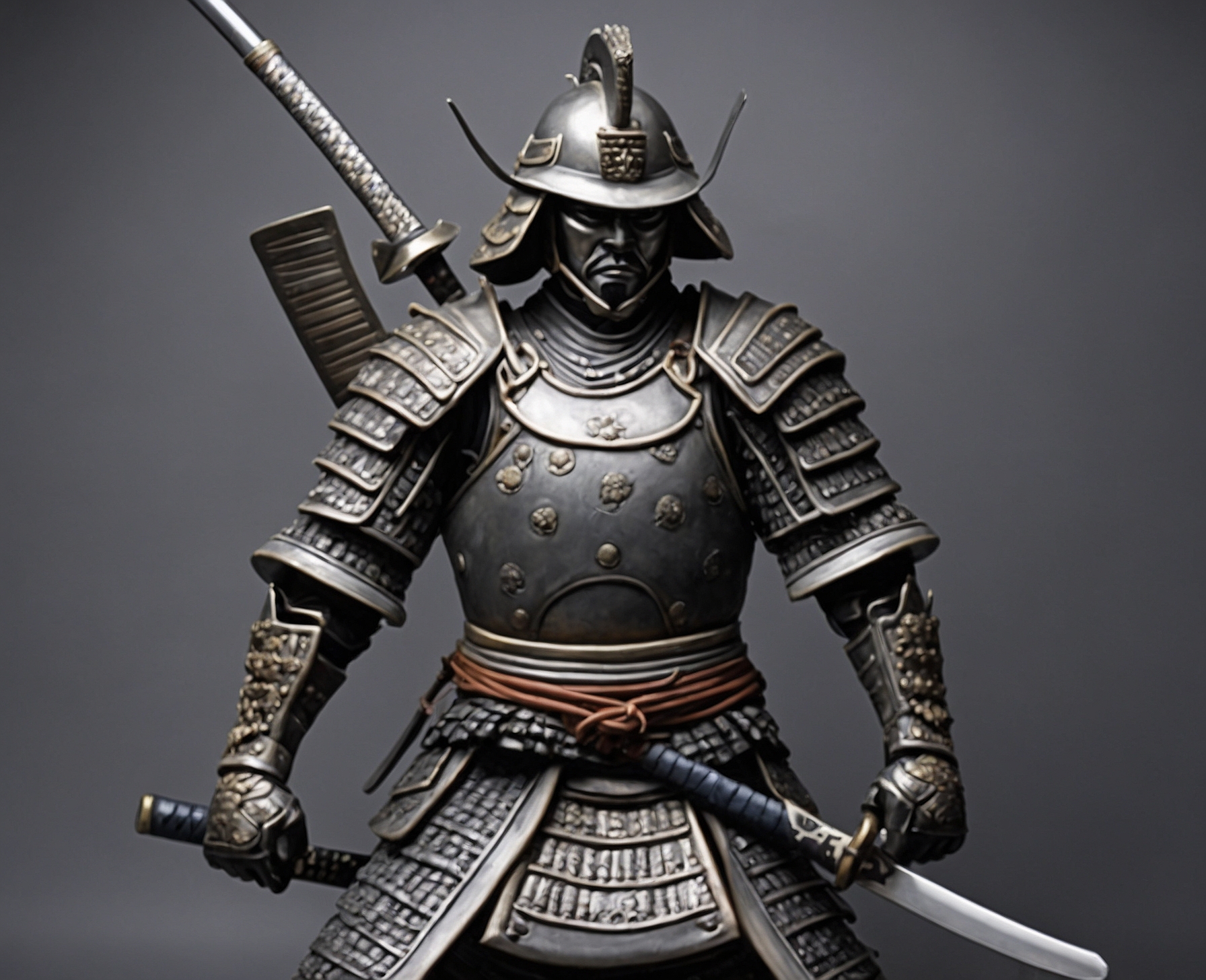 Figura Realista Samurai en Batalla