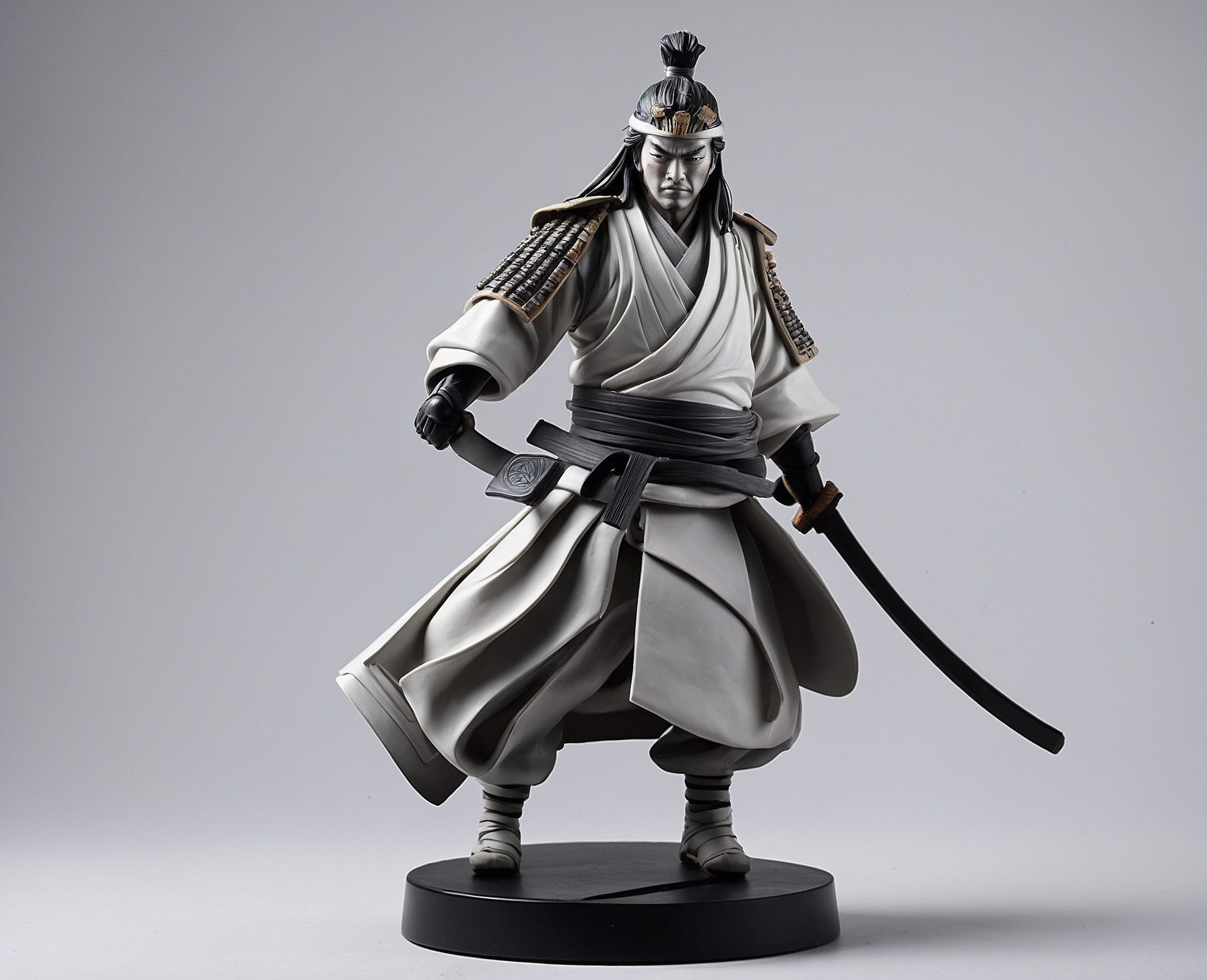 Figura Realista Samurai en Acción - Imagen 4